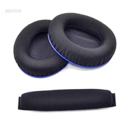 【3C】 Ear Pads Pillow Cover Black 1Pair Memory Foam Replacement Soft for HyperX Cloud Stinger  Headse