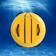 Pecine Freediving Buoy Floatสัญลักษณ์ความปลอดภัยเป่าลมมาร์กเกอร์ดำน้ำสำหรับนักว่ายน้ำตกปลา