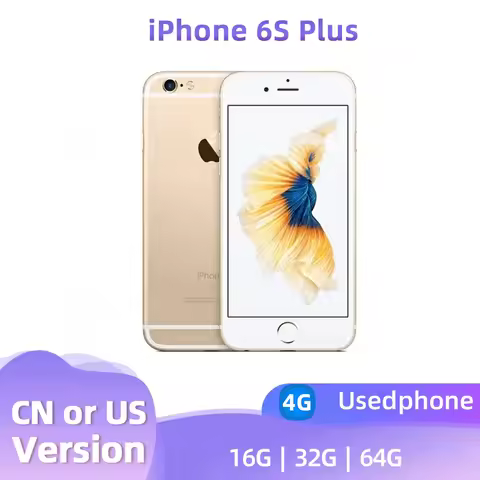 Apple iPhone 6S Plus 5.5"Original Unlocked 2GB RAM 16GB/64GB/128GB ROM Dual Core 12MP 4G LTE IOS A9 