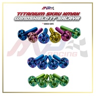 Titanium Skru Xmax Windshield IT SALAYA Grade GR5