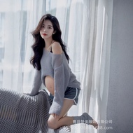Pregnant Women Photo Studio Early Autumn Clothes Photo Pregnant Women Photography Knitted Suit Pregn