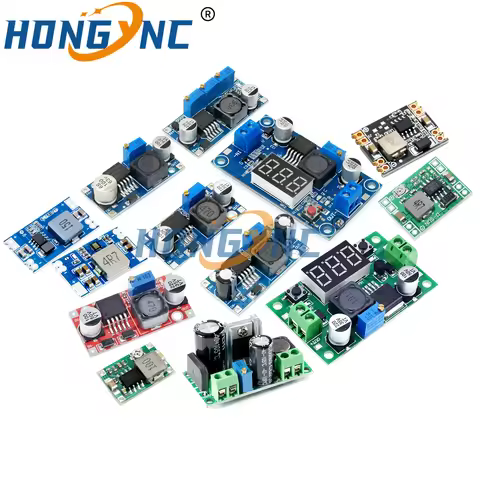 DC-DC Step-down Power Supply Module 3A Adjustable Step-down Module LM2596 Voltage Regulator 12V 5V 3