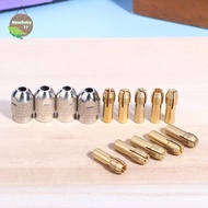 NBBY 1Set Drill Chucks Adapter Mini Drill Chucks For Dremel Chuck Adapter Micro Collet Brass For Pow