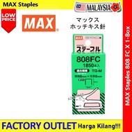 MAX Staples 808FC 8mm X 8mm 1850PCS Use For MAX TG-M Mini Tacker Staples #808FC #MAX