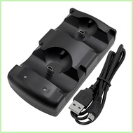 For PS3move/PS3 Controller Charging Dock Double Controller Charging Dock Remote Charger Station Supp