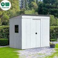 Outdoor tool shed, storage box, locker, outdoor metal shed