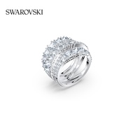 Swarovski TWIST Spiral Shape 125th Anniversary Female Ring 55 Size Christmas New Year Gift