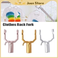 1Pcs Aluminium Clothes Rack Fork 19mm Clothes Rod Fork Drying Fork