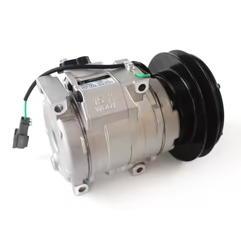 1PC 24V AC Compressor 447220-4053 20Y-979-6121 10S15C For Komatsu PC200-7 PC360-7 PC450 10S15C ST150