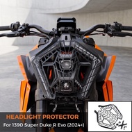 Motorcycle Headlight Protector Grille Guard Cover Protection For 1390 Super Duke R Evo SuperDuke 139