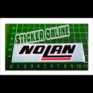 Sticker cutting helmet helmet logo nolan