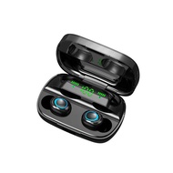 Bluetooth 5.0 Sports Earphones with 3500mAh Charging Box and Mic- USB Charging