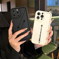 Compatible with iphone 16 Pro Max 15 Casing Creative Letter Design for Small Aircraft 11 12 13 14 Pr