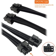 12 Pin GPU Cable for Corsair PSUs, Dual CPU 8 Pin to Mini 12 Pin GPU Power Adapter Sleeved 21-inch(5