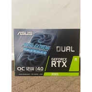 ASUS DUAL RTX3060-O12G-V2 RTX3060 12GB DDR6 192BIT VGA CARD LHR