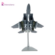 [Menolana] SiaBiced 1/100 F 15E Fighter Aircraft Model Airplane Exquisite with Display Stand Fighter