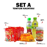 Set Kerabu Mi Siam Serda, Set Lengkap Kerabu Mi Siam Thai HALAL With Seasoning Tomyam Paste