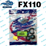 UP Suzuki FX110 FX 110 Oil Seal Set Gasket O-Ring Engine Set Overhaul Oil Seal Engine Complete Set