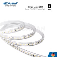 8W 50M 3000K LED STRIP 4000K/ 6500K YTSLX02 MEGAMAN