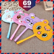 Cute Cartoon Ballpoint Pen Fan Hand Fan Pen Kipas Kartun Korean Cat Unicorn Ballpoint Pen Cartoon Ba