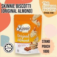 SKINNIE Biscotti: Almond Biscotti 100G (Stand Pouch)