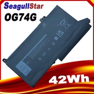 NEW Laptop Battery 0G74G for Dell Latitude 5300 5310 7300 7400 Series Notebook OG74G 02PFPW 11.4V 42