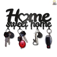 [CLA] Metal Wall Mounted Key Holder Decorative Wall Hanger Hook Household Coat Rack With 8 Hooks Clo