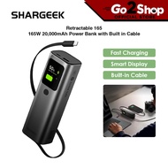 Sharge (Shargeek) Retractable 165W 20,000mAh Power Bank with Built in Cable