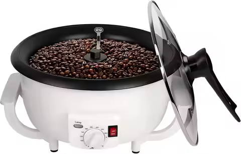 DIYAREA Coffee Roaster Machine for Home Use, 800g Capacity Electric Coffee Bean Roaster Machine with