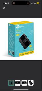 全新TP link M7350 4G進階版LTE 行動Wi-Fi分享器WiFi蛋