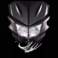 Motorcycle Motocross 12V 35W H4 Headlight Fairing For KLX KX 110 WR250F WR450F Headlight Headlamp Di