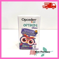 Opceden Kidz Optikidz Chewable 450mg 30s/60s Vitamin Mata Kanak Eye Supplement Kids Lutein Marigold 