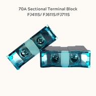 70A Sectional Terminal Block, FJ411S/ FJ611S/FJ711S