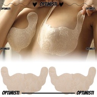 OPTIMISTI8E 12pcs Self Adhesive Bras, Self-Adhesive one-time wear seamless Bra Pads, Sticky U Shaped