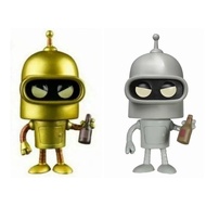 Futurama Bender fly out of the future pop 29# gold gray decoration boxed figure