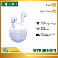 OPPO Enco Air 3 TWS Earphone Wireless Bluetooth 5.3 Earbuds AI bunyi membatalkan fon kepala tanpa wa