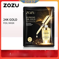 DT37 ZOZU 24K Gold Foil Mask Hydrating Moisturizing Face Mask Skincare Sheet Facial Mask / Masker Muka Murah 面膜