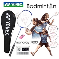 ไม้แบดมินตัน Yonex Badminton Racket Nanoray 7000i ของแท้ (รุ่นพร้อมกระเป๋า)