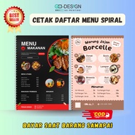 MENU PRINTJasa | Menu Book | Catalog | Food Menu, Drink Menu, Restaurant, Cafe