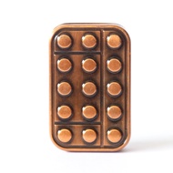 STONESTAR Metal Brick Fidget Slider - Magnetic Metal Fidget Toy EDC Fidget Toys For Adults ADHD Anxi