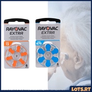 Rayovac A13 / A675 Hearing Aid Battery For Ultra High Power Hearing Aids