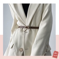 *READY STOCK AT MALAYSIA*Fashion New Style Women's Belts Simple Square Buckle Student Belts Retro Ko