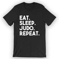Unisex Eat Sleep Judo Repeat T-Shirt Judo