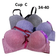 Cup C-Iron Underwear Big Size Full Cup C/Wired Bra Cup C Full Cup (Size 34-40)