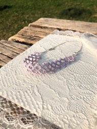 小忌廉 Dreamy 紫項圈 | 夢幻療癒 | 日本蕾絲線 | 原創手作
