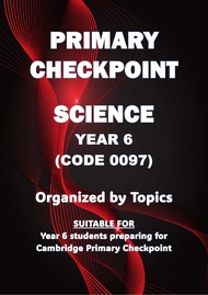 Primary Checkpoint Science Year 6 Topical