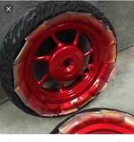 cat candy tone red/merah marun pu cat motor mobil sepeda velg dll