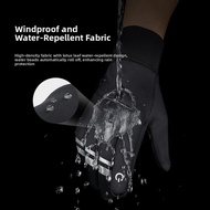 Cycling Gloves Reflective Markers Water-resistant Fabric Reflective Pattern