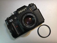 Zenit 122 film camera + Helios 44M 58mm f2