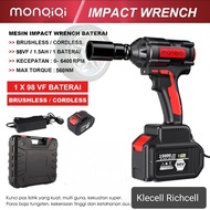 Monqiqi 98Vf impact wrench large torque battery 560NM bolt opener